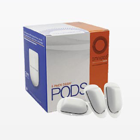 OmniPod DASH Pods for the OmniPod System Box of 5