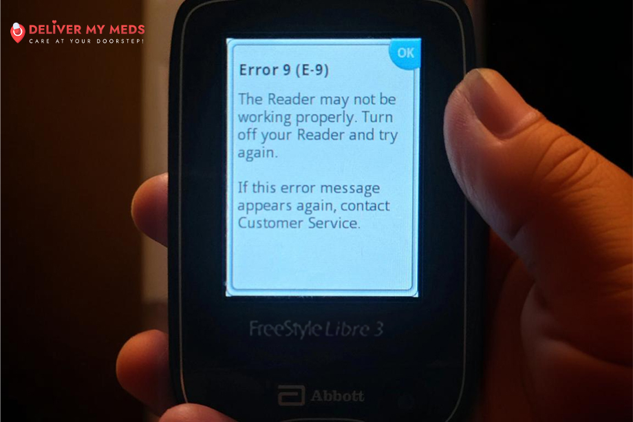 FreeStyle Libre 3 Reader Error Messages