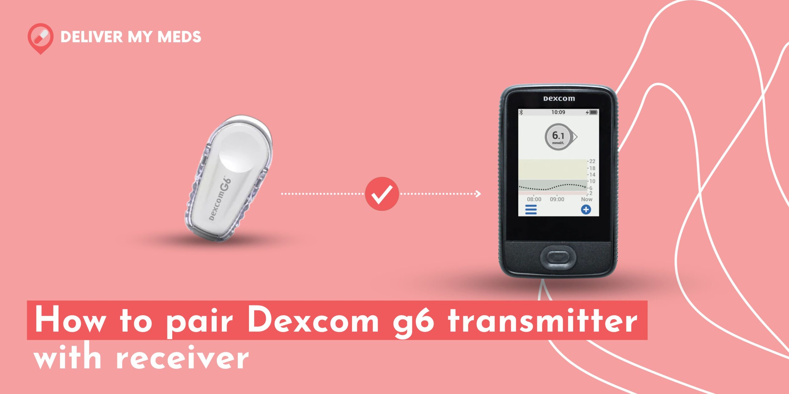 pair Dexcom g6 transmitter with receiver