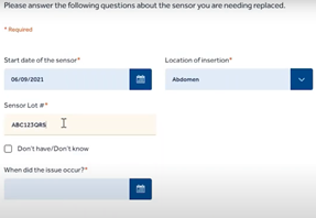 4rth Step to Request Medtronic Sensor Failure Replacement in the US