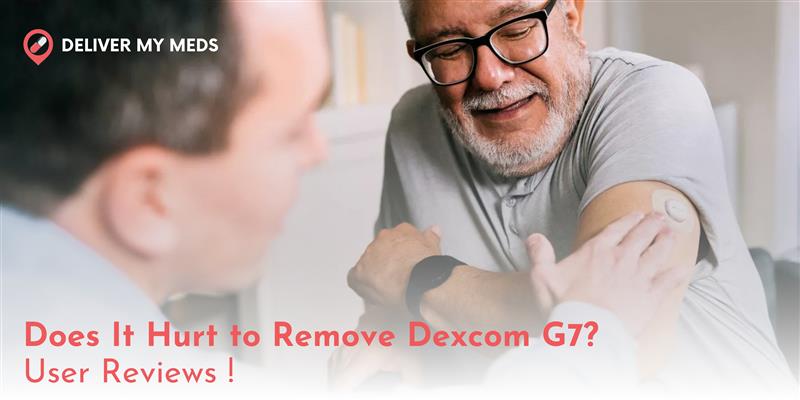 Does It Hurt to Remove Dexcom G7