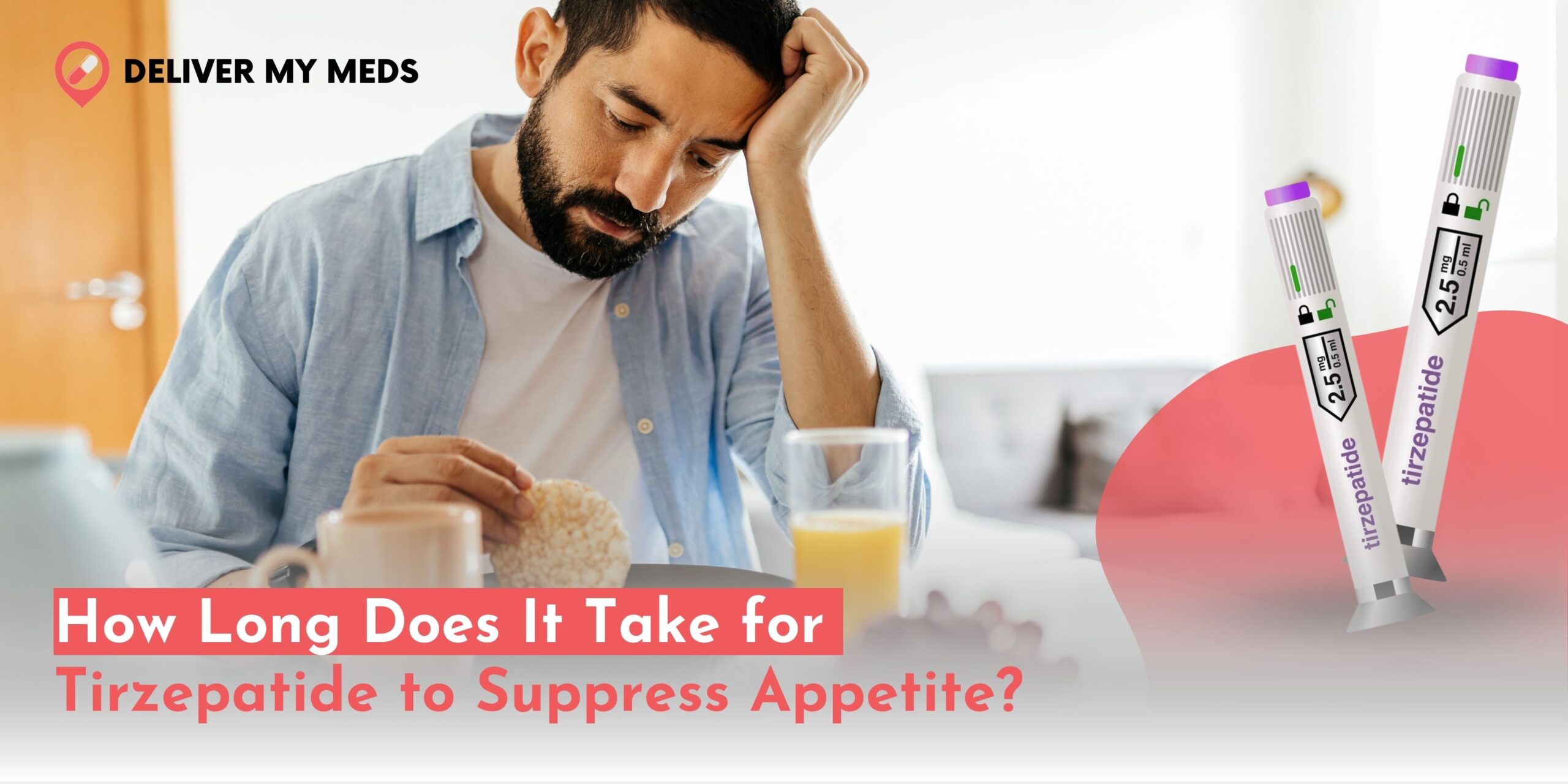 How long does it take for tripeptide to suppress appetite