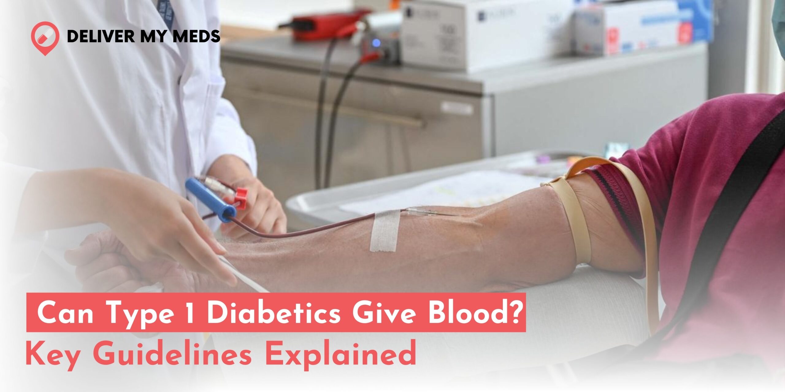 Can Type 1 diabetics give blood