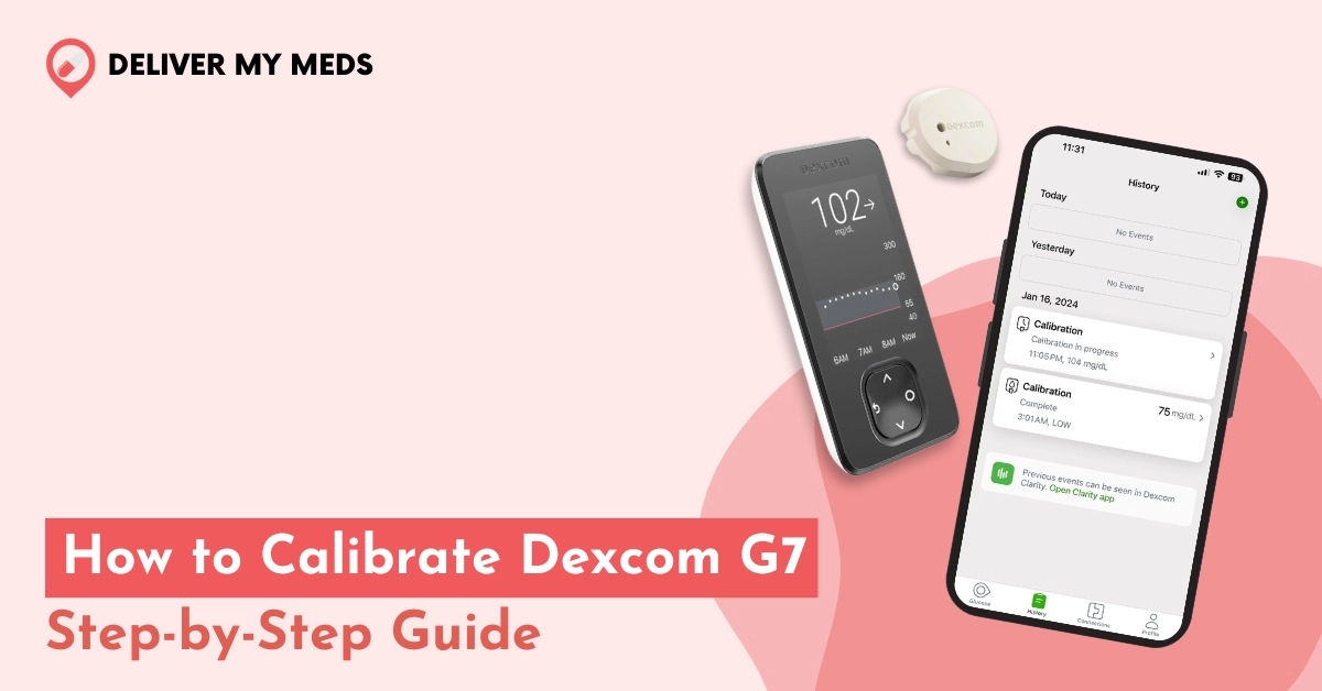 How to Calibrate Dexcom G7