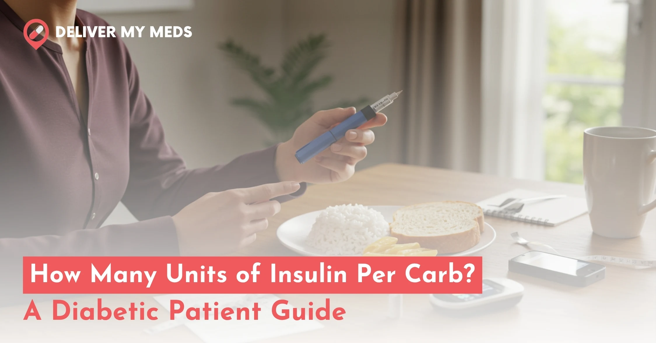 How many units of insulin per carb